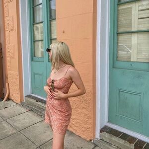 Realisation Par Dazed Print Inez Dress - Size Medium